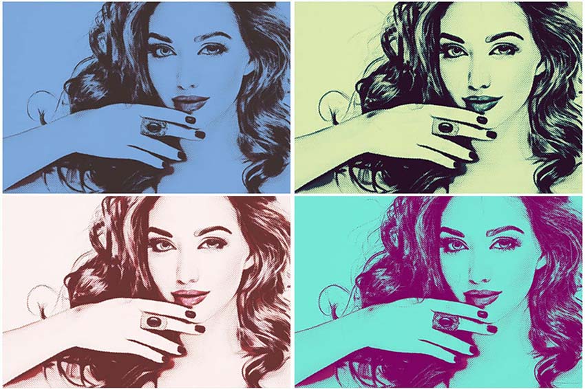 99 sites + site Design How to Create Pop Art Photo Effects With